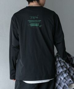 SENSE OF PLACE by URBAN RESEARCH / センスオブプレイス バイ アーバンリサーチ Tシャツ | Galaxy Graphic Long-Sleeve T-shirts