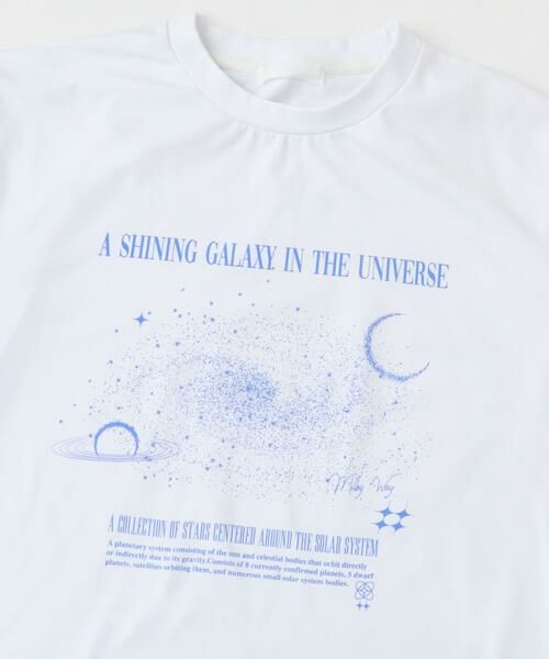 SENSE OF PLACE by URBAN RESEARCH / センスオブプレイス バイ アーバンリサーチ Tシャツ | Galaxy Graphic Long-Sleeve T-shirts | 詳細11