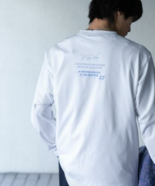 SENSE OF PLACE by URBAN RESEARCH / センスオブプレイス バイ アーバンリサーチ Tシャツ | Galaxy Graphic Long-Sleeve T-shirts | 詳細3