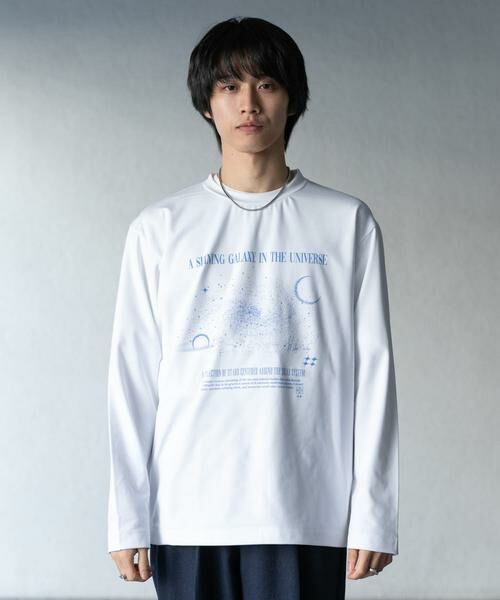 SENSE OF PLACE by URBAN RESEARCH / センスオブプレイス バイ アーバンリサーチ Tシャツ | Galaxy Graphic Long-Sleeve T-shirts | 詳細7
