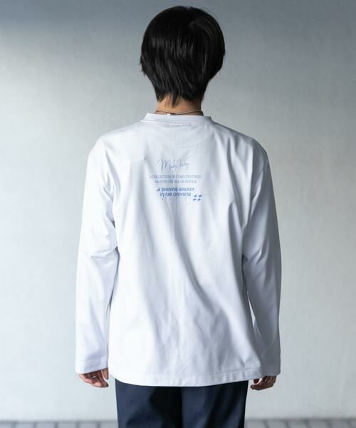 SENSE OF PLACE by URBAN RESEARCH / センスオブプレイス バイ アーバンリサーチ Tシャツ | Galaxy Graphic Long-Sleeve T-shirts | 詳細9