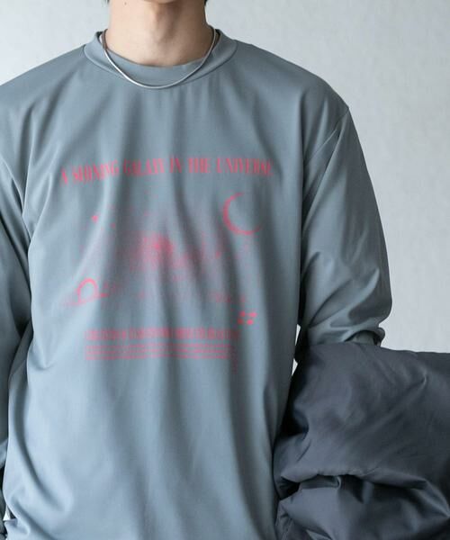 SENSE OF PLACE by URBAN RESEARCH / センスオブプレイス バイ アーバンリサーチ Tシャツ | Galaxy Graphic Long-Sleeve T-shirts | 詳細21