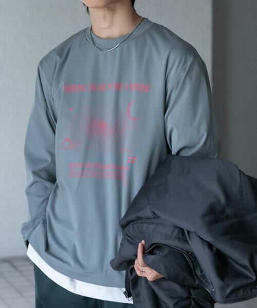 SENSE OF PLACE by URBAN RESEARCH / センスオブプレイス バイ アーバンリサーチ Tシャツ | Galaxy Graphic Long-Sleeve T-shirts | 詳細22