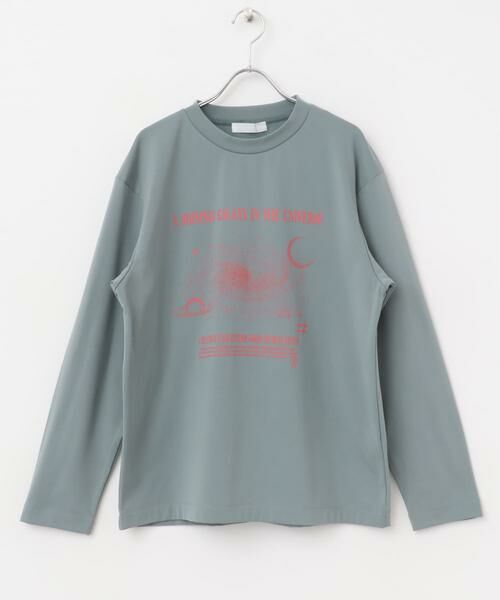 SENSE OF PLACE by URBAN RESEARCH / センスオブプレイス バイ アーバンリサーチ Tシャツ | Galaxy Graphic Long-Sleeve T-shirts | 詳細27