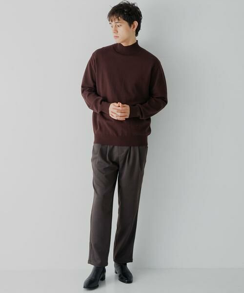 SENSE OF PLACE by URBAN RESEARCH / センスオブプレイス バイ アーバンリサーチ ニット・セーター | ストレッチモックネックニット | 詳細5