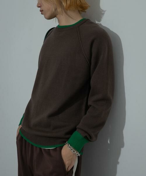 SENSE OF PLACE by URBAN RESEARCH / センスオブプレイス バイ アーバンリサーチ ニット・セーター | 『ユニセックス』『洗濯可』ストレッチリブハイショクラインニット | 詳細4