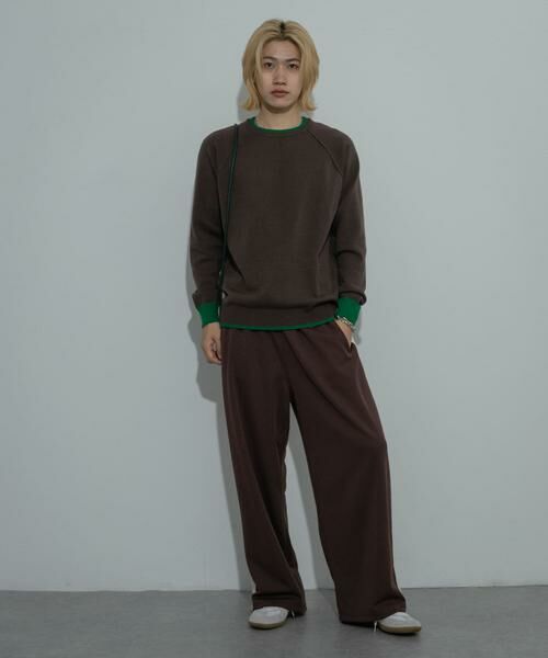 SENSE OF PLACE by URBAN RESEARCH / センスオブプレイス バイ アーバンリサーチ ニット・セーター | 『ユニセックス』『洗濯可』ストレッチリブハイショクラインニット | 詳細5