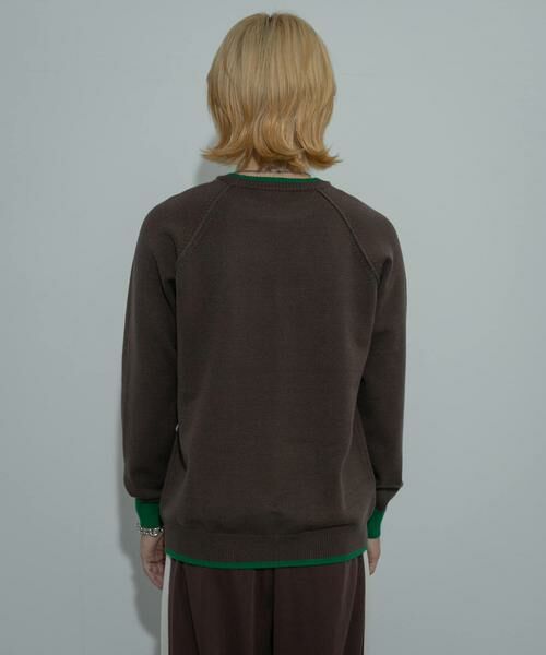 SENSE OF PLACE by URBAN RESEARCH / センスオブプレイス バイ アーバンリサーチ ニット・セーター | 『ユニセックス』『洗濯可』ストレッチリブハイショクラインニット | 詳細9