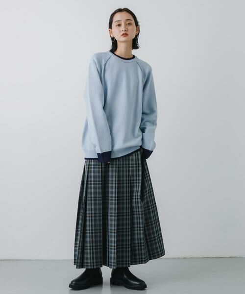 SENSE OF PLACE by URBAN RESEARCH / センスオブプレイス バイ アーバンリサーチ ニット・セーター | 『ユニセックス』『洗濯可』ストレッチリブハイショクラインニット | 詳細14