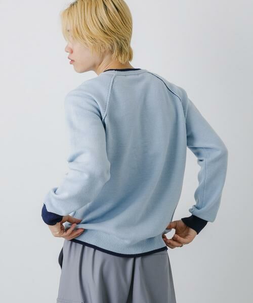 SENSE OF PLACE by URBAN RESEARCH / センスオブプレイス バイ アーバンリサーチ ニット・セーター | 『ユニセックス』『洗濯可』ストレッチリブハイショクラインニット | 詳細23
