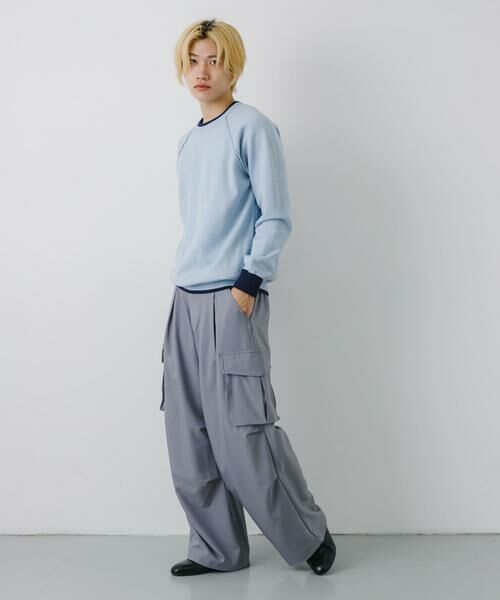 SENSE OF PLACE by URBAN RESEARCH / センスオブプレイス バイ アーバンリサーチ ニット・セーター | 『ユニセックス』『洗濯可』ストレッチリブハイショクラインニット | 詳細24