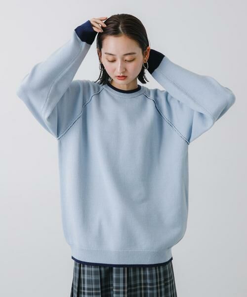 SENSE OF PLACE by URBAN RESEARCH / センスオブプレイス バイ アーバンリサーチ ニット・セーター | 『ユニセックス』『洗濯可』ストレッチリブハイショクラインニット | 詳細27