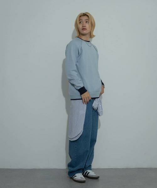 SENSE OF PLACE by URBAN RESEARCH / センスオブプレイス バイ アーバンリサーチ ニット・セーター | 『ユニセックス』『洗濯可』ストレッチリブハイショクラインニット | 詳細28
