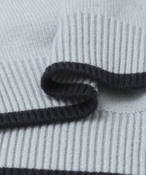 SENSE OF PLACE by URBAN RESEARCH / センスオブプレイス バイ アーバンリサーチ ニット・セーター | 『ユニセックス』『洗濯可』ストレッチリブハイショクラインニット | 詳細19
