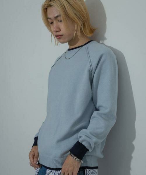 SENSE OF PLACE by URBAN RESEARCH / センスオブプレイス バイ アーバンリサーチ ニット・セーター | 『ユニセックス』『洗濯可』ストレッチリブハイショクラインニット | 詳細16
