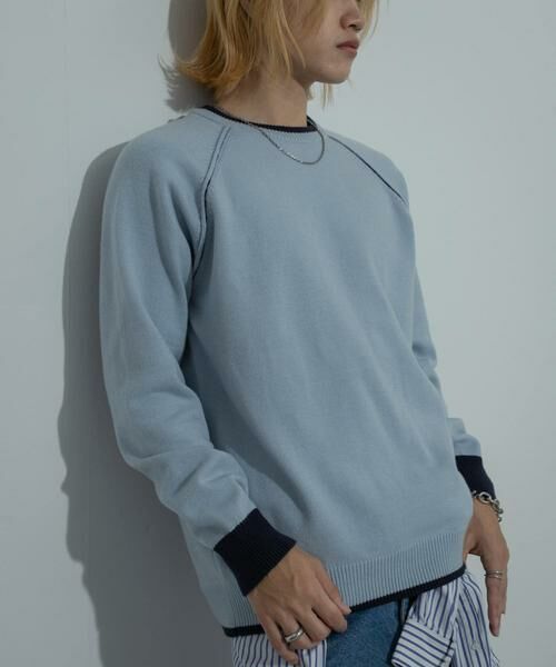SENSE OF PLACE by URBAN RESEARCH / センスオブプレイス バイ アーバンリサーチ ニット・セーター | 『ユニセックス』『洗濯可』ストレッチリブハイショクラインニット | 詳細17