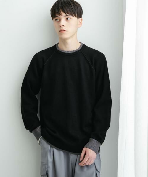 SENSE OF PLACE by URBAN RESEARCH / センスオブプレイス バイ アーバンリサーチ ニット・セーター | 『ユニセックス』『洗濯可』ストレッチリブハイショクラインニット | 詳細24