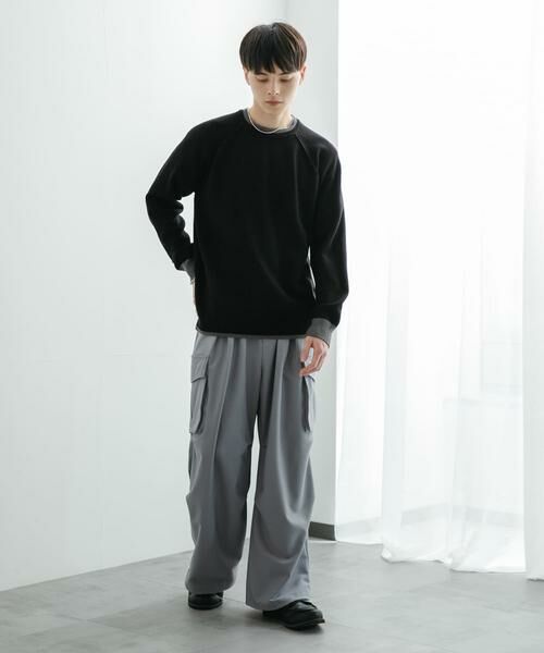 SENSE OF PLACE by URBAN RESEARCH / センスオブプレイス バイ アーバンリサーチ ニット・セーター | 『ユニセックス』『洗濯可』ストレッチリブハイショクラインニット | 詳細28