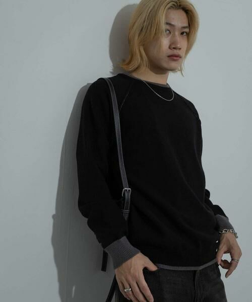 SENSE OF PLACE by URBAN RESEARCH / センスオブプレイス バイ アーバンリサーチ ニット・セーター | 『ユニセックス』『洗濯可』ストレッチリブハイショクラインニット | 詳細30