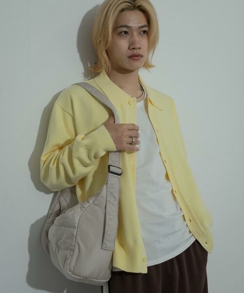 SENSE OF PLACE by URBAN RESEARCH / センスオブプレイス バイ アーバンリサーチ ニット・セーター | 『ユニセックス』『洗濯可』ストレッチシャツカーディガン | 詳細3