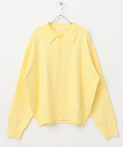 SENSE OF PLACE by URBAN RESEARCH / センスオブプレイス バイ アーバンリサーチ ニット・セーター | 『ユニセックス』『洗濯可』ストレッチシャツカーディガン | 詳細8