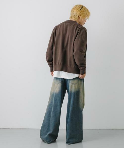 SENSE OF PLACE by URBAN RESEARCH / センスオブプレイス バイ アーバンリサーチ ニット・セーター | 『ユニセックス』『洗濯可』ストレッチシャツカーディガン | 詳細26