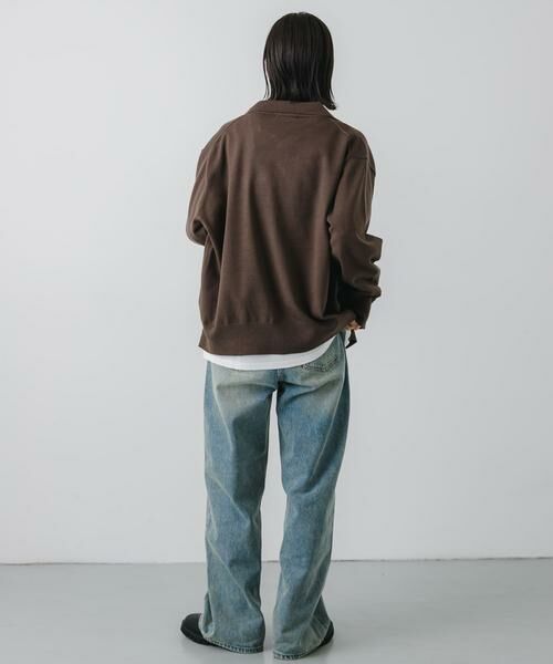 SENSE OF PLACE by URBAN RESEARCH / センスオブプレイス バイ アーバンリサーチ ニット・セーター | 『ユニセックス』『洗濯可』ストレッチシャツカーディガン | 詳細30