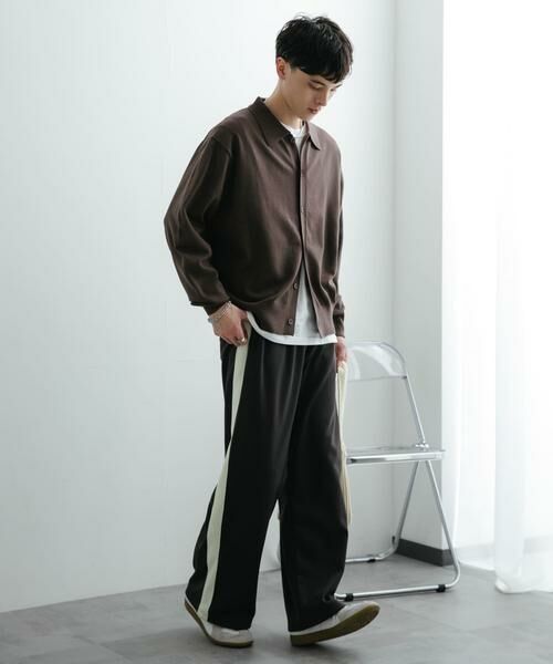 SENSE OF PLACE by URBAN RESEARCH / センスオブプレイス バイ アーバンリサーチ ニット・セーター | 『ユニセックス』『洗濯可』ストレッチシャツカーディガン | 詳細18