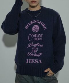 SENSE OF PLACE by URBAN RESEARCH / センスオブプレイス バイ アーバンリサーチ ニット・セーター | 『洗濯可』グラフィックプリントニット