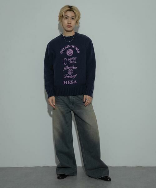 SENSE OF PLACE by URBAN RESEARCH / センスオブプレイス バイ アーバンリサーチ ニット・セーター | 『洗濯可』グラフィックプリントニット | 詳細17