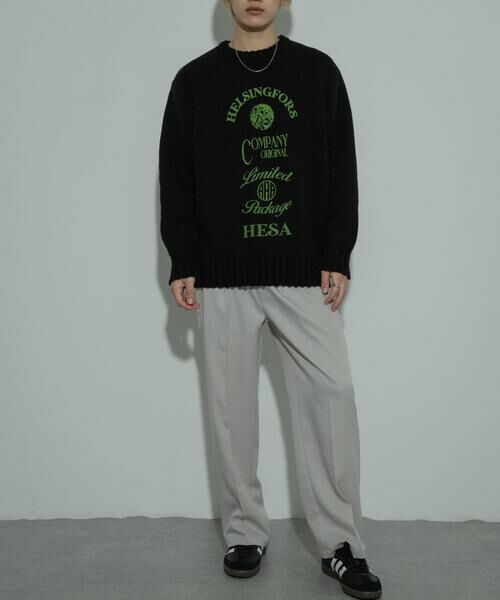 SENSE OF PLACE by URBAN RESEARCH / センスオブプレイス バイ アーバンリサーチ ニット・セーター | 『洗濯可』グラフィックプリントニット | 詳細29