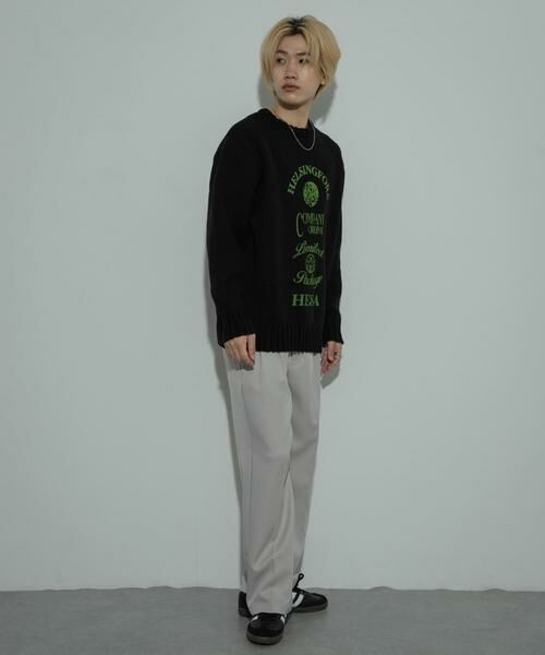 SENSE OF PLACE by URBAN RESEARCH / センスオブプレイス バイ アーバンリサーチ ニット・セーター | 『洗濯可』グラフィックプリントニット | 詳細30