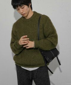 SENSE OF PLACE by URBAN RESEARCH / センスオブプレイス バイ アーバンリサーチ ニット・セーター | シャギークルーネックニット