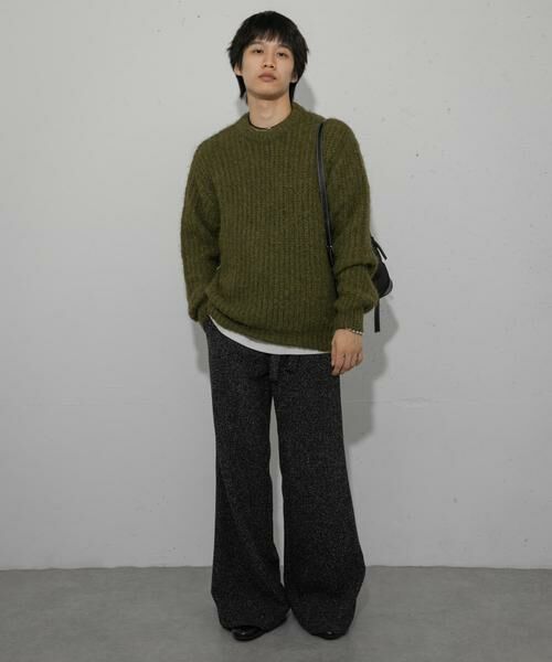 SENSE OF PLACE by URBAN RESEARCH / センスオブプレイス バイ アーバンリサーチ ニット・セーター | シャギークルーネックニット | 詳細5