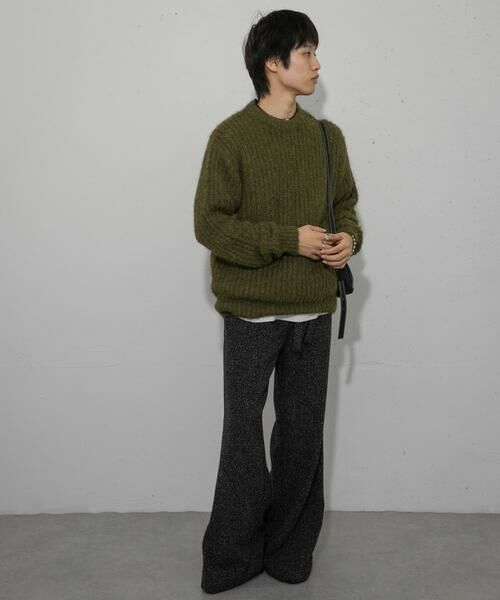 SENSE OF PLACE by URBAN RESEARCH / センスオブプレイス バイ アーバンリサーチ ニット・セーター | シャギークルーネックニット | 詳細6