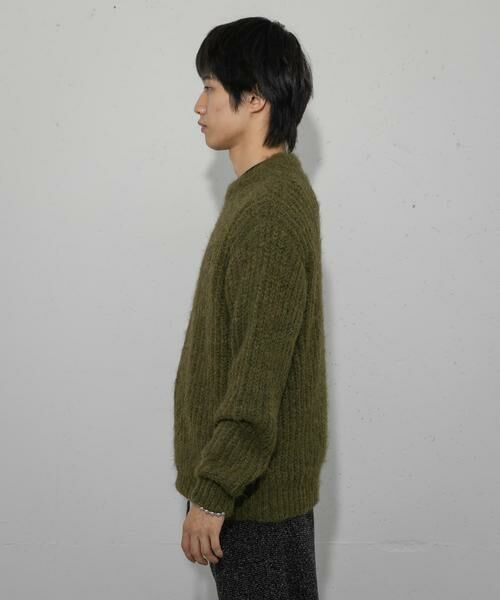 SENSE OF PLACE by URBAN RESEARCH / センスオブプレイス バイ アーバンリサーチ ニット・セーター | シャギークルーネックニット | 詳細8