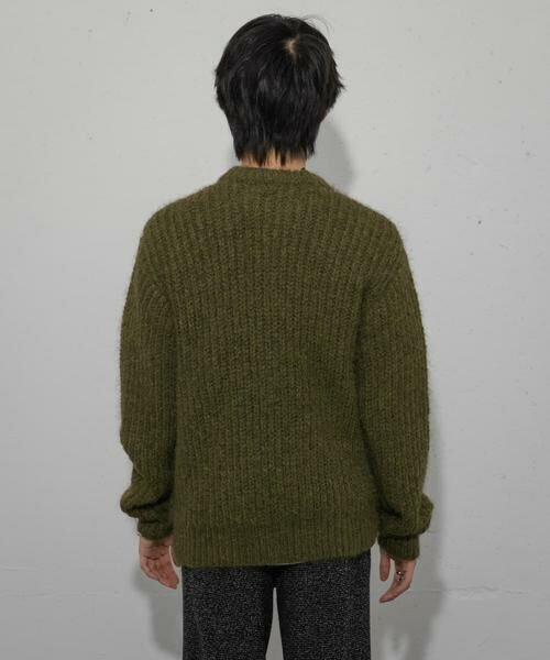 SENSE OF PLACE by URBAN RESEARCH / センスオブプレイス バイ アーバンリサーチ ニット・セーター | シャギークルーネックニット | 詳細9
