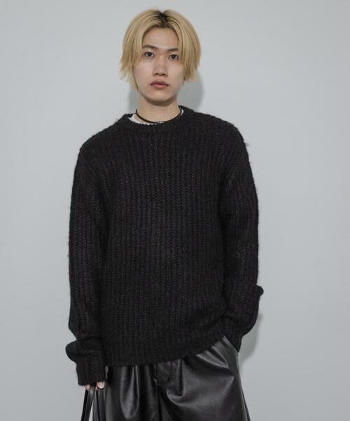 SENSE OF PLACE by URBAN RESEARCH / センスオブプレイス バイ アーバンリサーチ ニット・セーター | シャギークルーネックニット | 詳細14