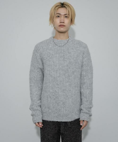 SENSE OF PLACE by URBAN RESEARCH / センスオブプレイス バイ アーバンリサーチ ニット・セーター | シャギークルーネックニット | 詳細27