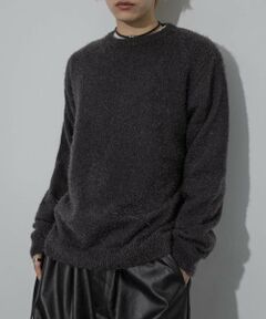 SENSE OF PLACE by URBAN RESEARCH / センスオブプレイス バイ アーバンリサーチ ニット・セーター | 『洗濯可』ソフトシャギークルーネックニット