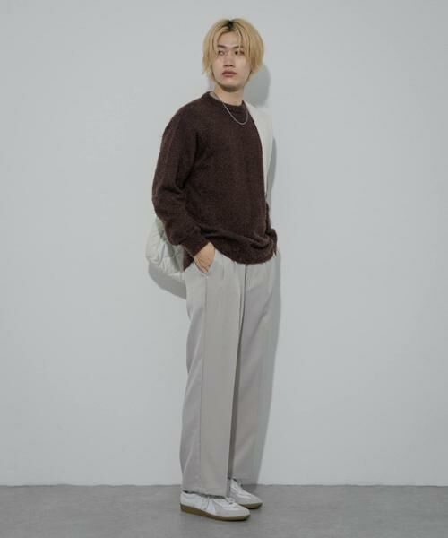 SENSE OF PLACE by URBAN RESEARCH / センスオブプレイス バイ アーバンリサーチ ニット・セーター | 『洗濯可』ソフトシャギークルーネックニット | 詳細27