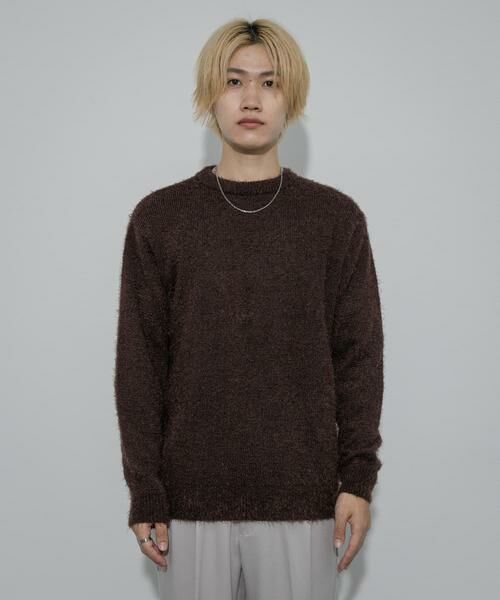 SENSE OF PLACE by URBAN RESEARCH / センスオブプレイス バイ アーバンリサーチ ニット・セーター | 『洗濯可』ソフトシャギークルーネックニット | 詳細28