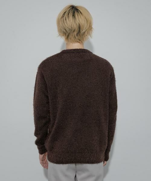 SENSE OF PLACE by URBAN RESEARCH / センスオブプレイス バイ アーバンリサーチ ニット・セーター | 『洗濯可』ソフトシャギークルーネックニット | 詳細30