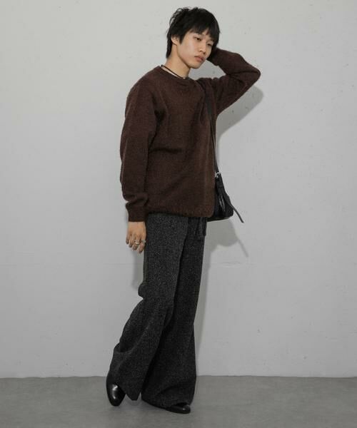 SENSE OF PLACE by URBAN RESEARCH / センスオブプレイス バイ アーバンリサーチ ニット・セーター | 『洗濯可』ソフトシャギークルーネックニット | 詳細21