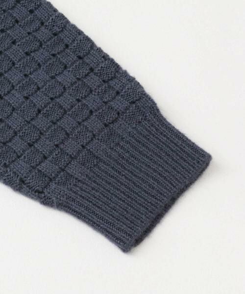 SENSE OF PLACE by URBAN RESEARCH / センスオブプレイス バイ アーバンリサーチ ニット・セーター | クロス編みシアークルーネックニット | 詳細10