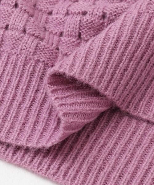 SENSE OF PLACE by URBAN RESEARCH / センスオブプレイス バイ アーバンリサーチ ニット・セーター | クロス編みシアークルーネックニット | 詳細22