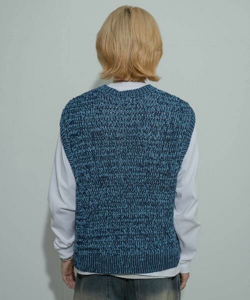 SENSE OF PLACE by URBAN RESEARCH / センスオブプレイス バイ アーバンリサーチ ニット・セーター | ミックスヤーンニットベスト | 詳細19
