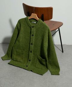 SENSE OF PLACE by URBAN RESEARCH / センスオブプレイス バイ アーバンリサーチ カーディガン・ボレロ | 『洗濯可』ミックスメランジクルーネックカーディガン