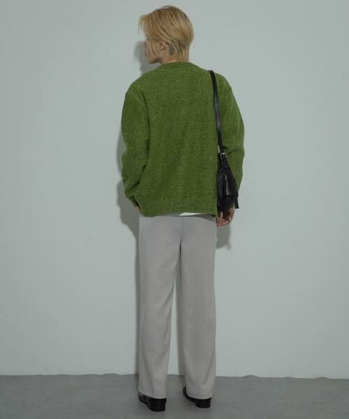 SENSE OF PLACE by URBAN RESEARCH / センスオブプレイス バイ アーバンリサーチ カーディガン・ボレロ | 『洗濯可』ミックスメランジクルーネックカーディガン | 詳細12