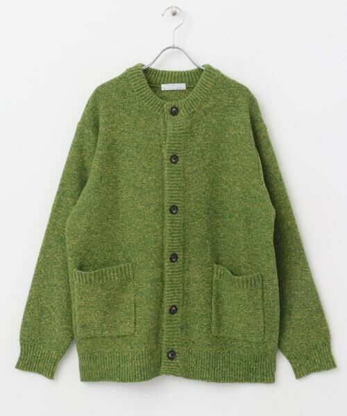 SENSE OF PLACE by URBAN RESEARCH / センスオブプレイス バイ アーバンリサーチ カーディガン・ボレロ | 『洗濯可』ミックスメランジクルーネックカーディガン | 詳細13